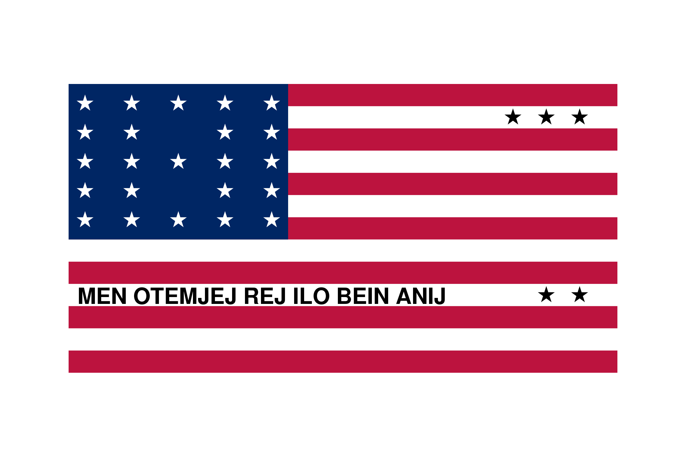 Bikini Atoll flag