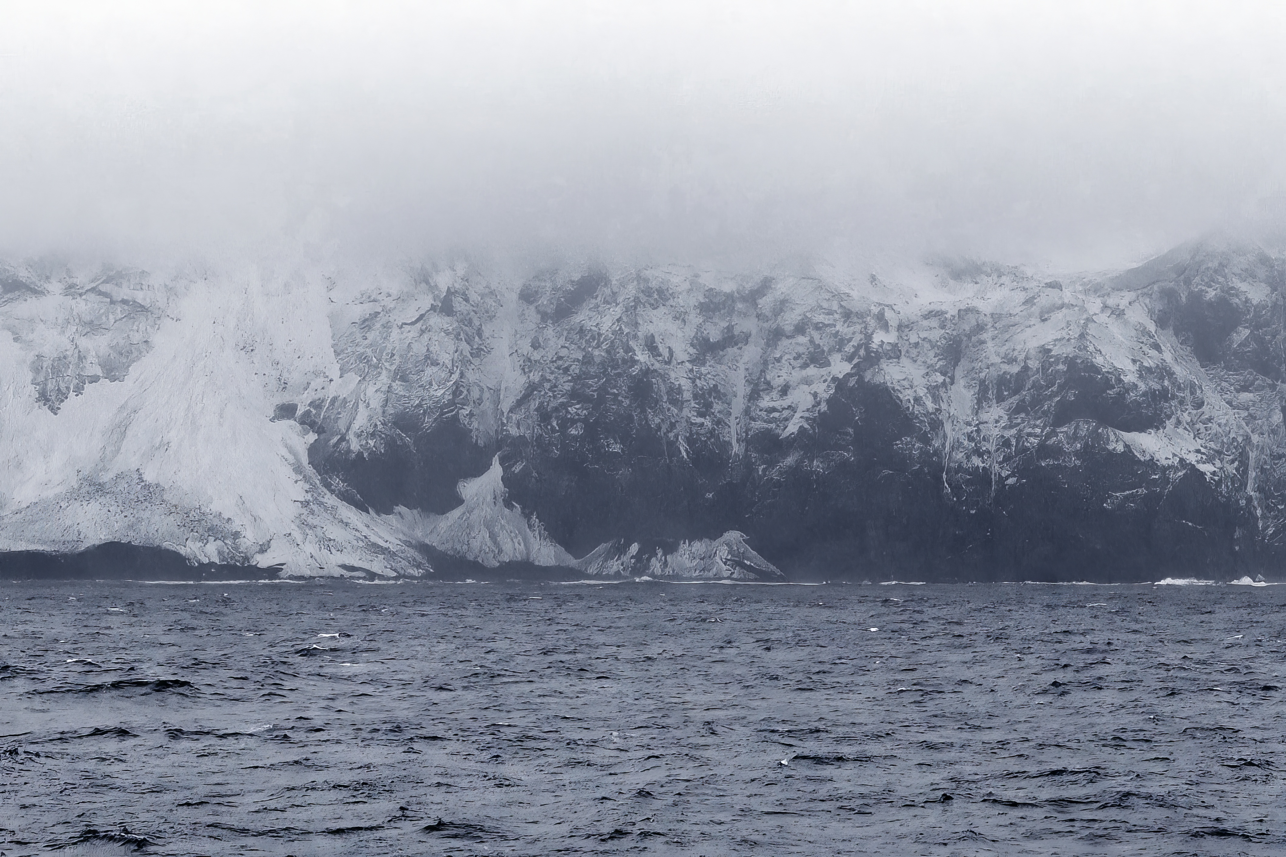 View of Bouvet Island