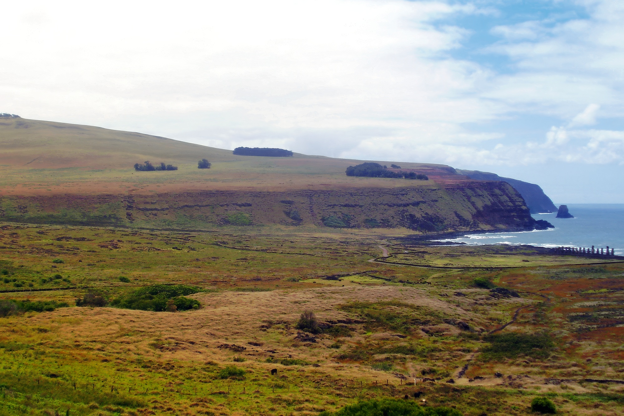 Poike (volcano) on Easter Island