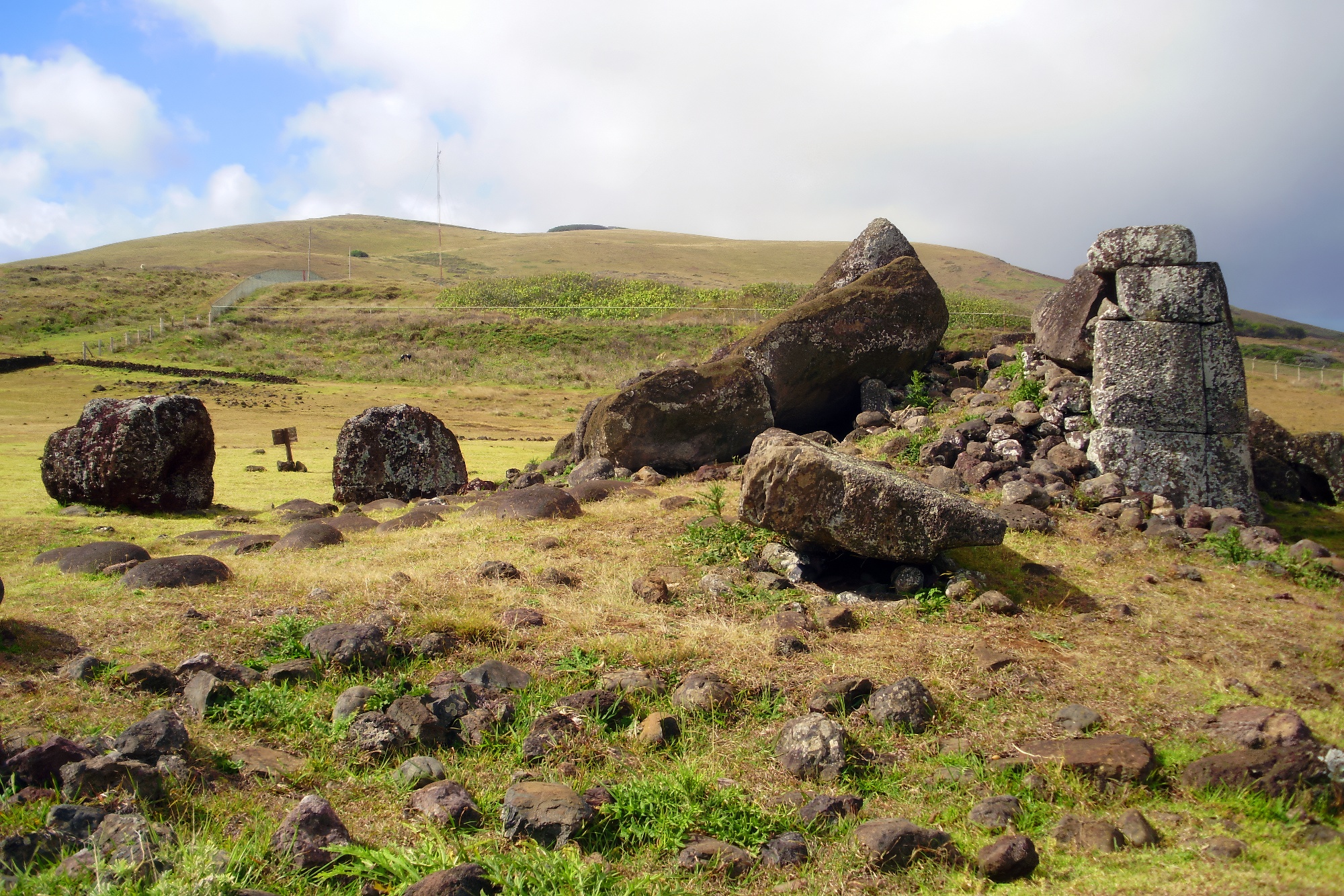 Ahu Vinapu on Easter Island